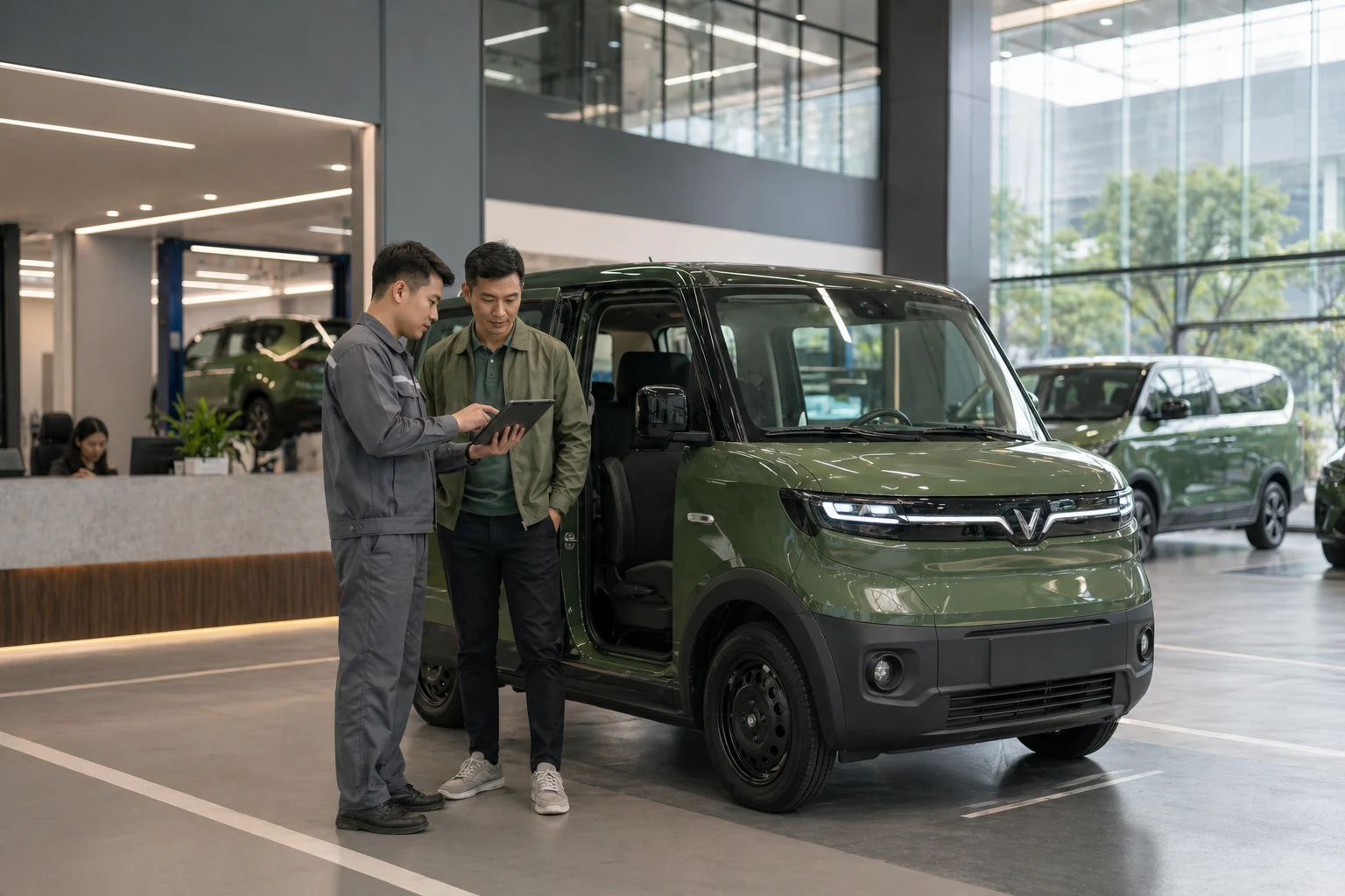 Bảo hành xe điện chạy dịch vụ khác gì xe gia đình?