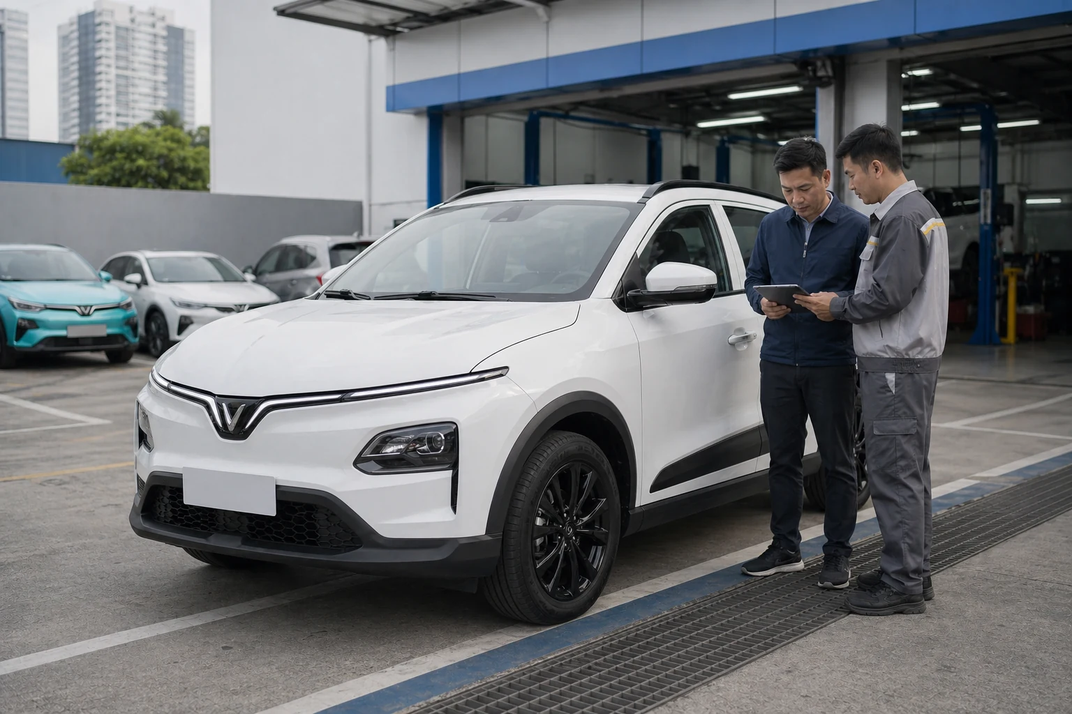 Checklist rủi ro vận hành xe dịch vụ