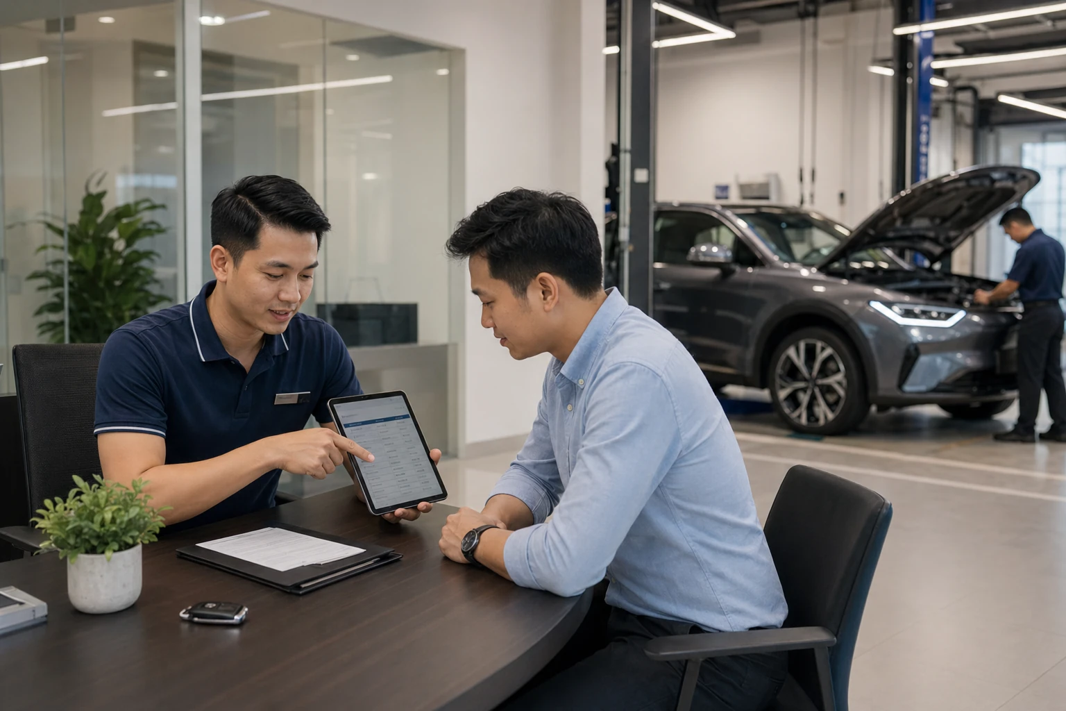 Khung lịch bảo dưỡng và service