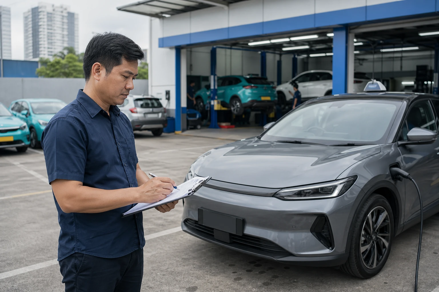 Checklist rủi ro vận hành xe dịch vụ